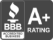 logo BBB A+ rating