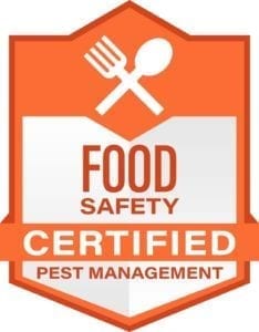 Badge de certification en gestion parasitaire dans l'industrie alimentaire